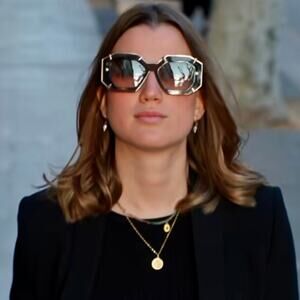 New! PHILIPP PLEIN Sunglasses Plein Supreme Star SPP098V Col.G61G, Authentic